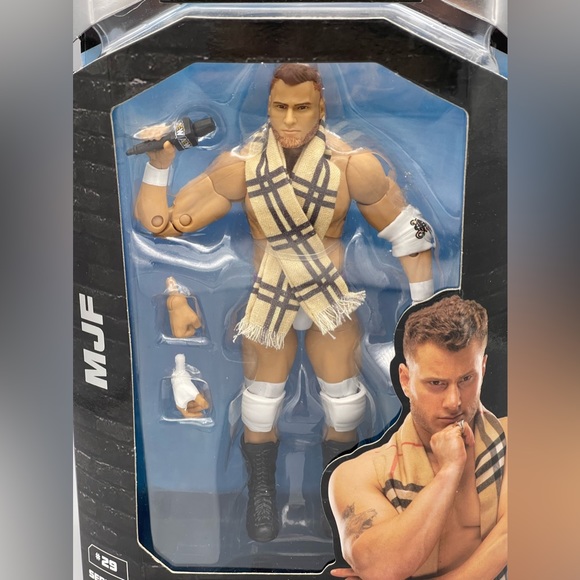 Chris Jericho & MJF Bundle AEW Unmatched Luminaries Series 4 #24 & #29 NEW - Picture 3 of 10